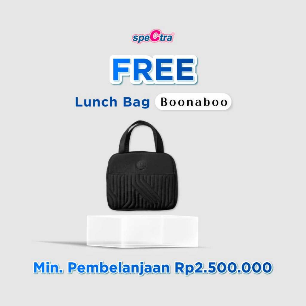 Boonaboo Lunch Bag Tas Makan Siang Portable Insulated Untuk Sekolah Kantor Foto 4