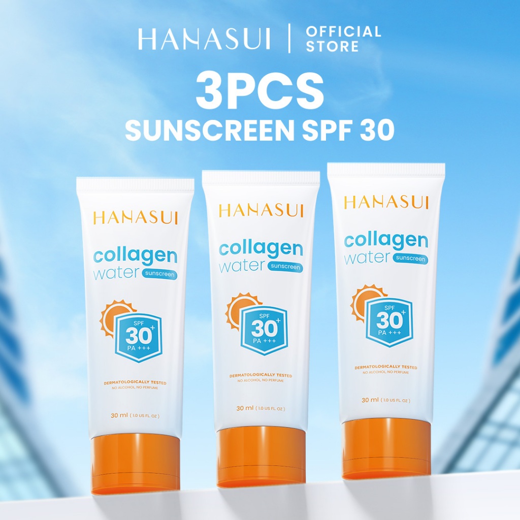 HANASUI Collagen Water Sunscreen SPF 50 PA++++ Foto 3