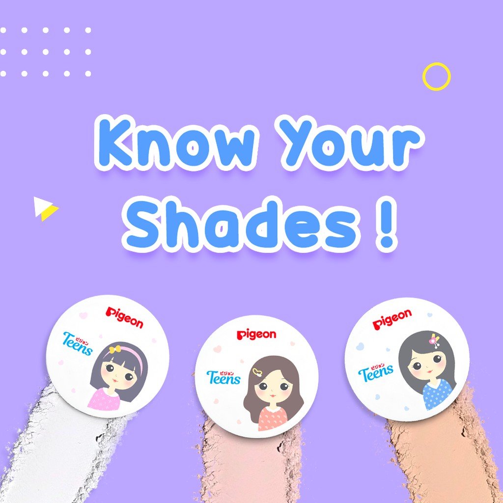 Pigeon Teens Compact Powder Refill UV Protection 14Gr Sand Non-Acnegenic Foto 2
